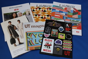 Life Wear magazine 2冊　UT magazine　ステッカー　冊子　6点セット　2022秋・冬　2023春・夏　非売品　ユニクロ　UNIQLO