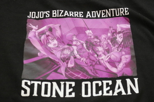STONE OCEAN　黒　トレーナー　レディース　3L～4L　ジョリーン　JOJO ジョジョの奇妙な冒険 ストーンオーシャン　新品 未使用 