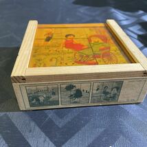 アトリエ フィッシャー 木製 パズル 六面体　ハイジ スイス製　アルプスの少女　クララ　ペーター　レトロ_画像9