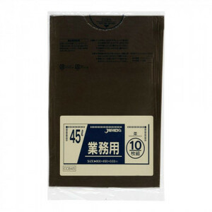 ja pack s standard color poly bag 45L tea 10 sheets ×60 pcs. CCB45