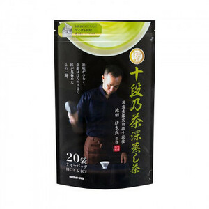 宇治森徳 十段乃茶 深蒸し茶 ティーバッグ (4g×20P)×10袋