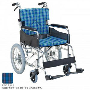 Стандартный модуль инвалидной коляски Вспомогательный изгиб спины Темно-синий чек SMK30-4043NC