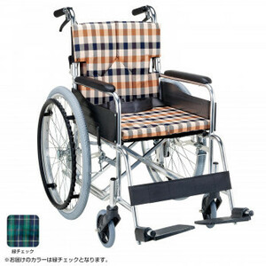 Стандартный модуль инвалидной коляски самоходный, складывающийся назад зеленый чек SMK50-4043GN