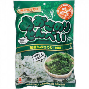  maru yo food sea lettuce paste rice cracker 70g×30 piece 05402