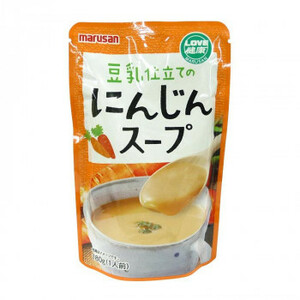 マルサン 豆乳仕立てのにんじんスープ 180g×10袋 4731