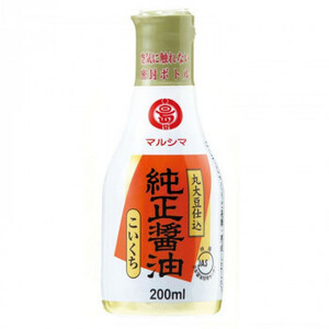 丸島醤油 純正醤油(濃口) デラミボトル 200mL×5本 1211