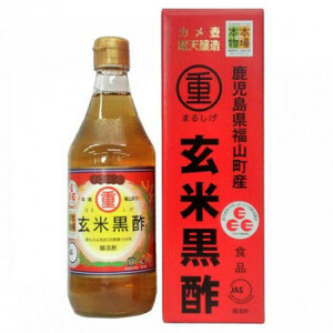 まるしげ上田 玄米黒酢 500mL×2本 1689