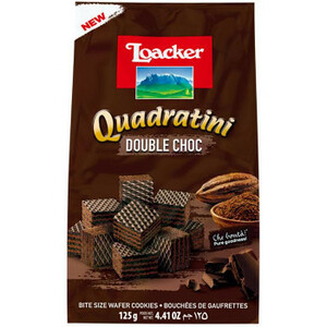  lower car kwa gong tea ni wafers double chocolate 125g 12 set 