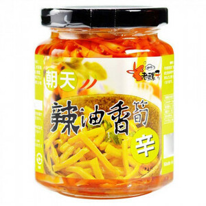 .... morning heaven series row food . oil ..( bamboo shoots entering la- oil ..) ( Taiwan production ) 260g×24ps.@210214