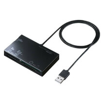 サンワサプライ USB2.0 カードリーダー ADR-ML19BKN_画像2