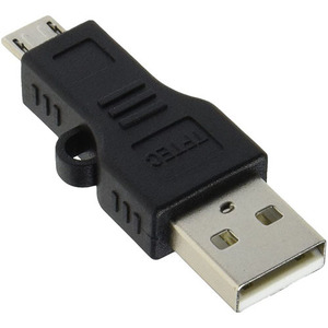 変換名人 変換プラグ USB A(オス)→microUSB(オス) USBA-MC5AN