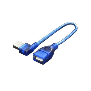 変換名人 USB L型ケーブル延長20(左L) USBA-CA20LL