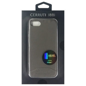 CERRUTI Smooth Split Leather - Hard Case - Taupe CEHCP7SLTA