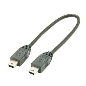 変換名人 USBケーブル20cm miniHOST to miniHOST USBM5H-M5H20
