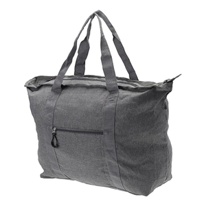 e loading folding tote bag L gray VE-6990