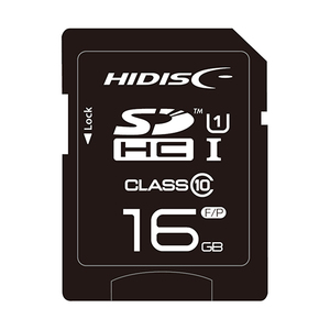 HIDISC SDHCカード 16GB CLASS10 UHS-1対応 超高速転送 Read70 HDSDH16GCL10UIJP3