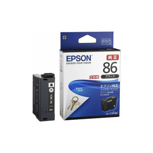 EPSON original ink cartridge black high capacity type ICBK86