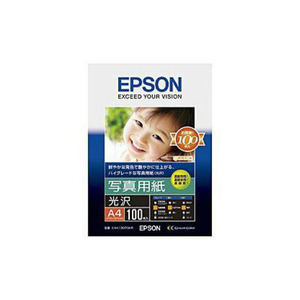 EPSON original A4 photopaper ( lustre *100 sheets ) KA4100PSKR