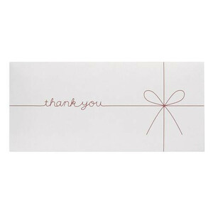 ギフト券袋 thank you W 5セット GF-TW