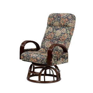 rattan elbow attaching rotation reclining chair high type SW045H
