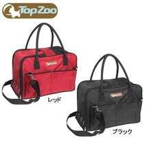 フランス TopZoo/トップズー ペットキャリー キャビンバッグ(～6kg対応)【ブラック】_画像2