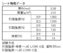 ユタカメイク カラートラックシート 1.8m×2.1m【ダークグレー・CTS-115】_画像5