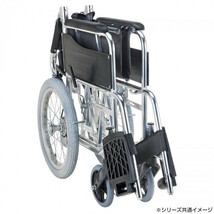 スタンダードモジュール 車いす 介助式・背折れ ローズ SMK30-4043RF_画像3