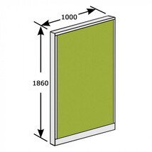 SEIKO FAMILY(生興) Belfix(LPE)シリーズ ローパーティション 高さ1860mm 幅1000mm(1枚) LPE-1810 リーフ(LF) 77811_画像2