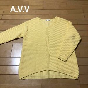 a.v.v カジュアルニット　Sｻｲｽﾞ