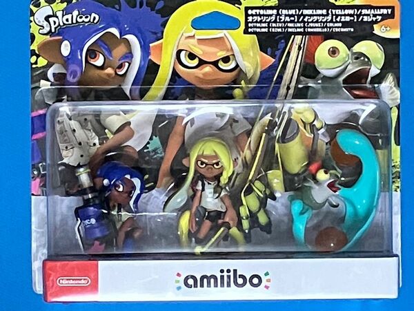 amiibo スプラトゥーン トリプルセット オクトリング[ブルー]/インクリング[イエロー]/コジャケ