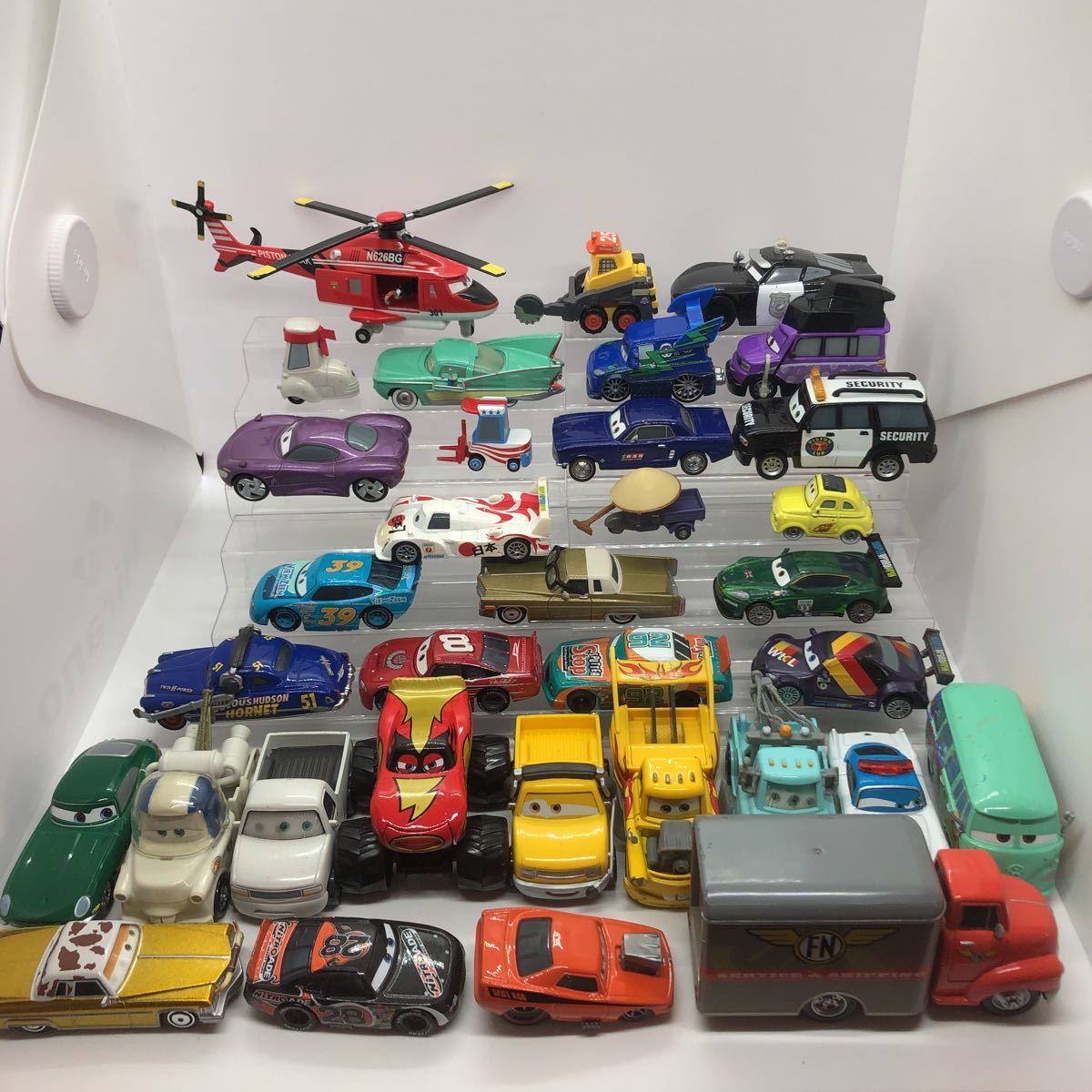 誠実 ミニカー カーズ、ミニカー、マテル(シゲコ、オクニ、暴走車