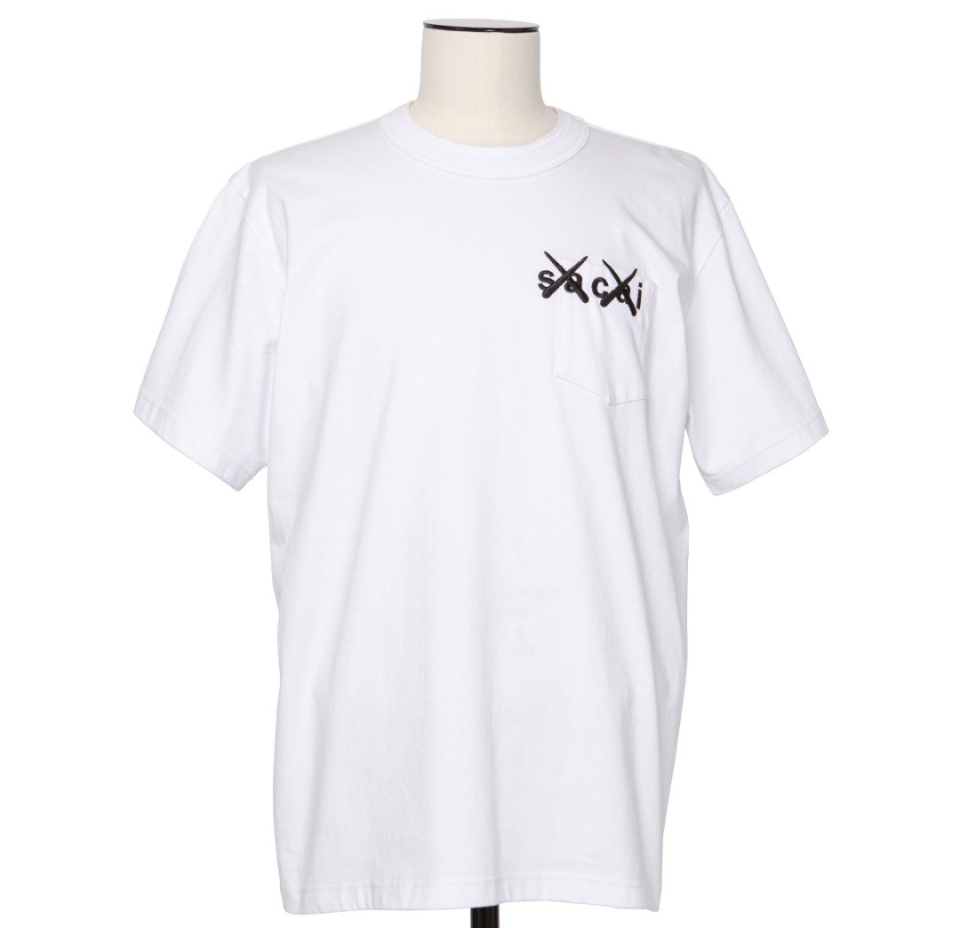sacai man サカイ 10AW襟切り替えロングスリーブボーダーTシャツ2