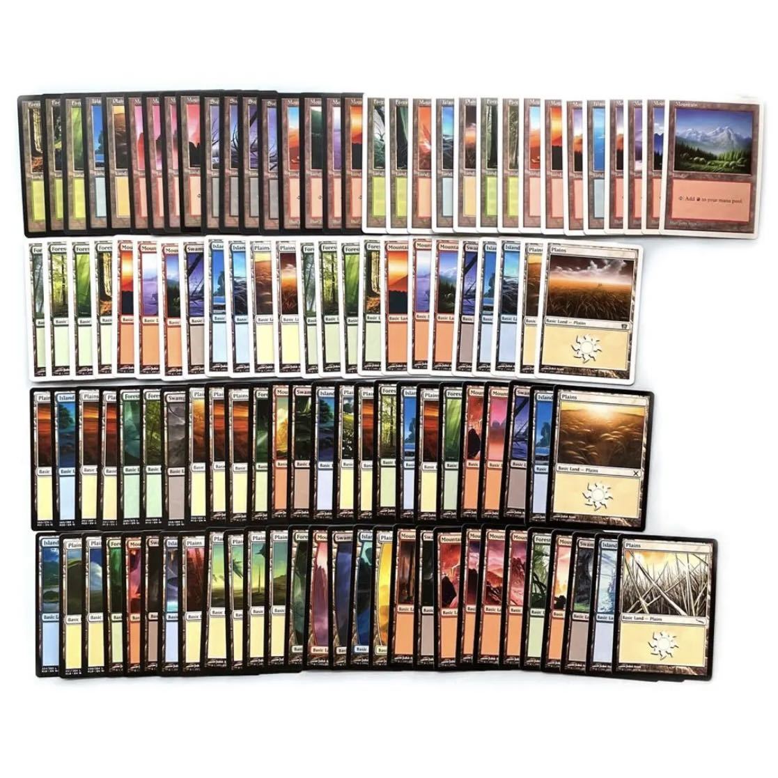 MTG John Avon 英語FOIL 基本土地 基本地形 製品版 コンプリート 2000