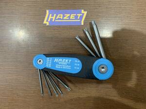 HAZET( is Z ) torx * key set folding type torx wrench torx wrench 2115/8KH [ sale price ]