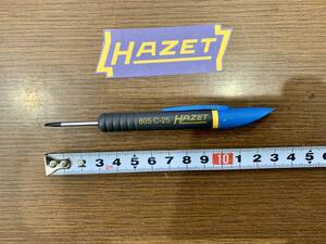 HAZET（ハゼット）　ポケットドライバー＆スクレイパー　マイナスドライバー　805C-25　【セール価格】
