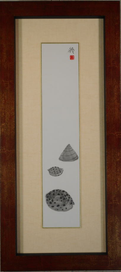 Yagi Ikuro Seafood, Painting, watercolor, Nature, Landscape painting