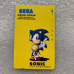 激レア SEGAソニック テレフォンカード 未使用品