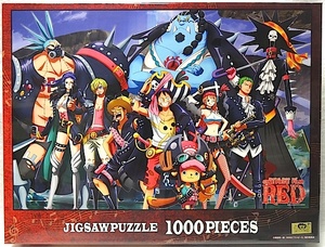 ワンピース・1000ピース・ジグソーパズル　「麦わらの一味 (BATTLE)」新品