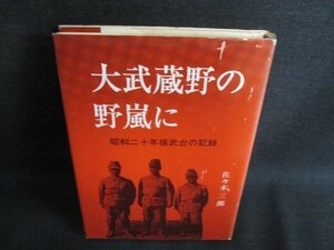 大武蔵野の野嵐に　佐々木三郎　シミ日焼け強/IAD