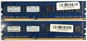 【8GB×2枚セット】RB16D3U1EBG RB16D3U1KBG(DDR3-1600) 計16GB 中古メモリー デスクトップ用 DDR3 即決 動作保証【送料無料】