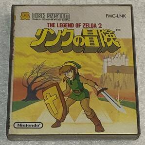 ファミコン ディスクシステム 「リンクの冒険 THE LEGEND OF ZELDA2」 / 動作確認済み 箱・説明書付き FCDの画像6