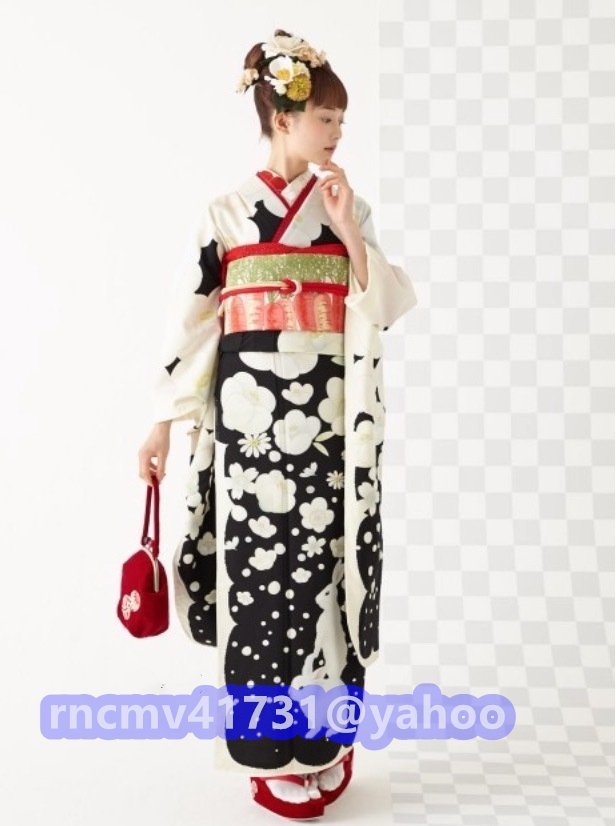3点セットリボンと帯振袖和服二重大振袖着物花火大会やお祭り帯飾り