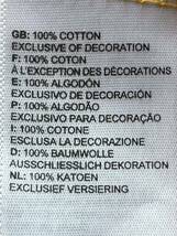 ノースフェイス　シャツ　黄色　コットン100％ サイズM 肩幅52㎝、身幅54㎝、着丈68㎝、袖丈20㎝_画像6