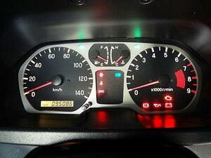  Pajero Mini ABA-H58A speed meter mileage 95,086km MT car MN157815 232051 * free shipping * *EL