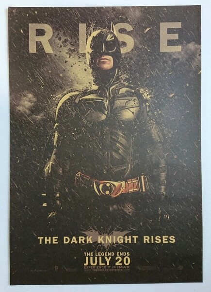 The Dark Knight Rises ダークナイト ライジング ポスター