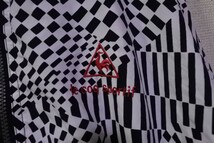 80's-90's le coq sportif ルコック ポリエステルジャケット size M 幾何学模様 サイケ柄 ビンテージ_画像4