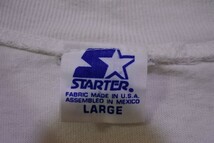 90's STARTER UNIVERSITY OF HAWAII Vintage Tee size L スターター ハワイ大学 Tシャツ ホワイト_画像4