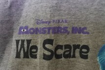 00's Disney PIXAR MONSTERS INC M＆O Tee size Youth XL ディズニー ピクサー モンスターズインク Tシャツ_画像5