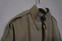 80's-90's Polo by Ralph Lauren ラルフローレン バルスタージャケット size M USA製 ベージュ ビンテージ_画像3