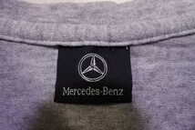 Mercedes-Benz Vintage Tee size M メルセデスベンツ Vネック Tシャツ ロゴ刺繍 ダンロップ 日本製_画像4